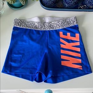 Nike Dri Fit Spandex Compression Athletic Shorts